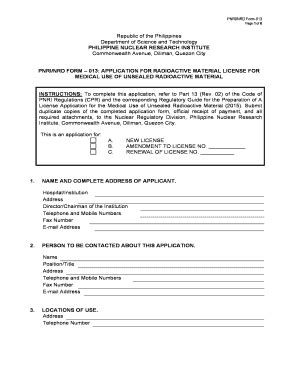 PNRI Forms.